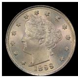 1899 Liberty Nickel 5c Grades ms65