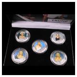 5 Coin Ivanka Trump as the POTUS Silver Plated Rou