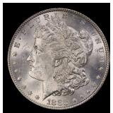 1880-p Morgan Dollar $1 Grades ms64