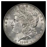 1890-p Morgan Dollar $1 Grades ms62