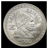 2000-P Leif Ericson Modern Commem Dollar $1 ms70 S
