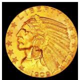 1909-d Gold Indian Half Eagle TOP POP! $5 ms66 USC