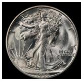 1936-s Walking Liberty Half Dollar 50c Grades ms65