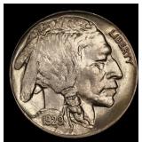1929-d Buffalo Nickel 5c ms65 SEGS