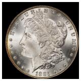 1885-p Morgan Dollar $1 ms66+ SEGS