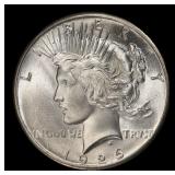 1926-p Peace Dollar Near Top Pop $1 ms66 SEGS
