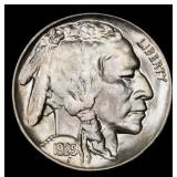 1925-p Buffalo Nickel Near Top Pop 5c ms67 SEGS