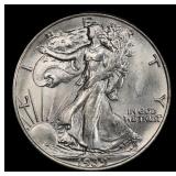 1939-p Walking Liberty Half Dollar 50c ms67 SEGS