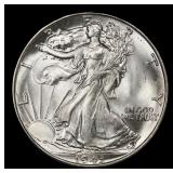 1943-p Walking Liberty Half Dollar 50c ms66+ SEGS