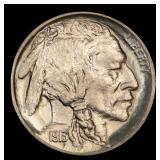 1913-d Ty I Buffalo Nickel 5c Grades ms65+