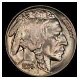 1934-p Buffalo Nickel TOP POP! 5c ms67+ SEGS