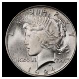 1924-p Peace Dollar $1 ms66+ SEGS