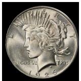 1926-p Peace Dollar Near Top Pop $1 ms66+ SEGS