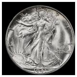 1941-s Walking Liberty Half Dollar 50c Grades ms65