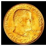 1922 Grant Gold Commem Dollar Near Top Pop! 1 ms67