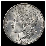 1903-p Morgan Dollar $1 Grades ms64+