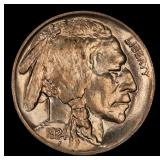 1924-p Buffalo Nickel 5c ms65 SEGS