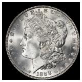 1888-p Morgan Dollar $1 Grades ms65+