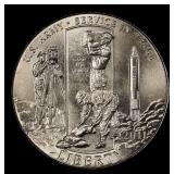 2011-d U.S. Army Modern Commem Half Dollar 50c ms7
