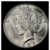 1935-s Peace Dollar Near Top Pop $1 ms66 SEGS