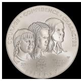 2013-w Girl Scouts Modern Commem Dollar $1 ms70 SE