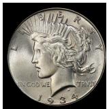 1934-p Peace Dollar TOP POP! $1 ms67 SEGS