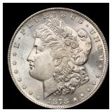 1878-s Morgan Dollar $1 Grades ms63+