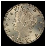1887 Liberty Nickel Near Top Pop 5c ms66 SEGS