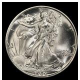 1936-p Walking Liberty Half Dollar 50c Grades ms66