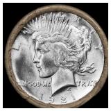 CCX- Uncirculated Peace Dollar 10 Coin Roll SEARS