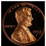 1972-s Proof Lincoln Cent 1c pr69 rd dcam SEGS