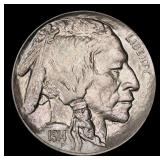 1914-p Buffalo Nickel 5c Grades ms64