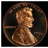 1976-s Proof Lincoln Cent 1c pr70 rd dcam SEGS