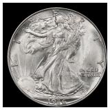 1936-d Walking Liberty Half Dollar 50c ms66 SEGS