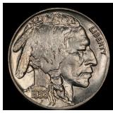 1936-p Buffalo Nickel 5c ms67 SEGS