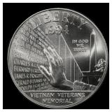 1994-w Vietnam Modern Commem Dollar $1 ms70 SEGS