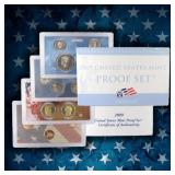 2009-2015 Proof Set Run 102 Coins 7 Complete Sets