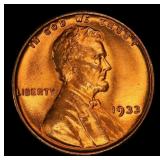 1933-p Lincoln Cent TOP POP! 1c ms68 rd SEGS