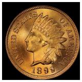1899 Indian Cent . 1c ms66+ rd SEGS