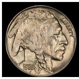 1935-p Buffalo Nickel 5c ms66+ SEGS