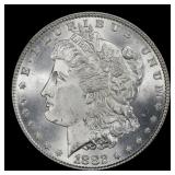 1882-p Morgan Dollar $1 Grades ms64+
