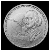 2024 Icons of Inspiration: Shakespeare 1 oz .999 S