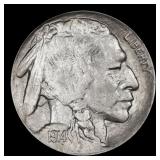1914-p Buffalo Nickel 5c Grades ms64