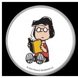 Marcie Peanuts Colorized Style - 1 oz Silver Round