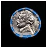 BU Shotgun Jefferson 5c roll, 1980-d 40 pcs Bank $