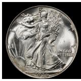1936-p Walking Liberty Half Dollar 50c ms66+ SEGS