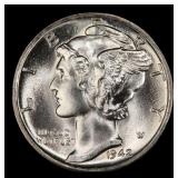 1942-s Mercury Dime TOP POP! 10c ms68+ FSB SEGS