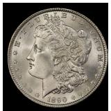 1890-p Morgan Dollar $1 ms65 SEGS