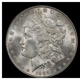 1889-p Morgan Dollar $1 Grades ms62