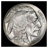 1916-d Buffalo Nickel 5c Grades ms64